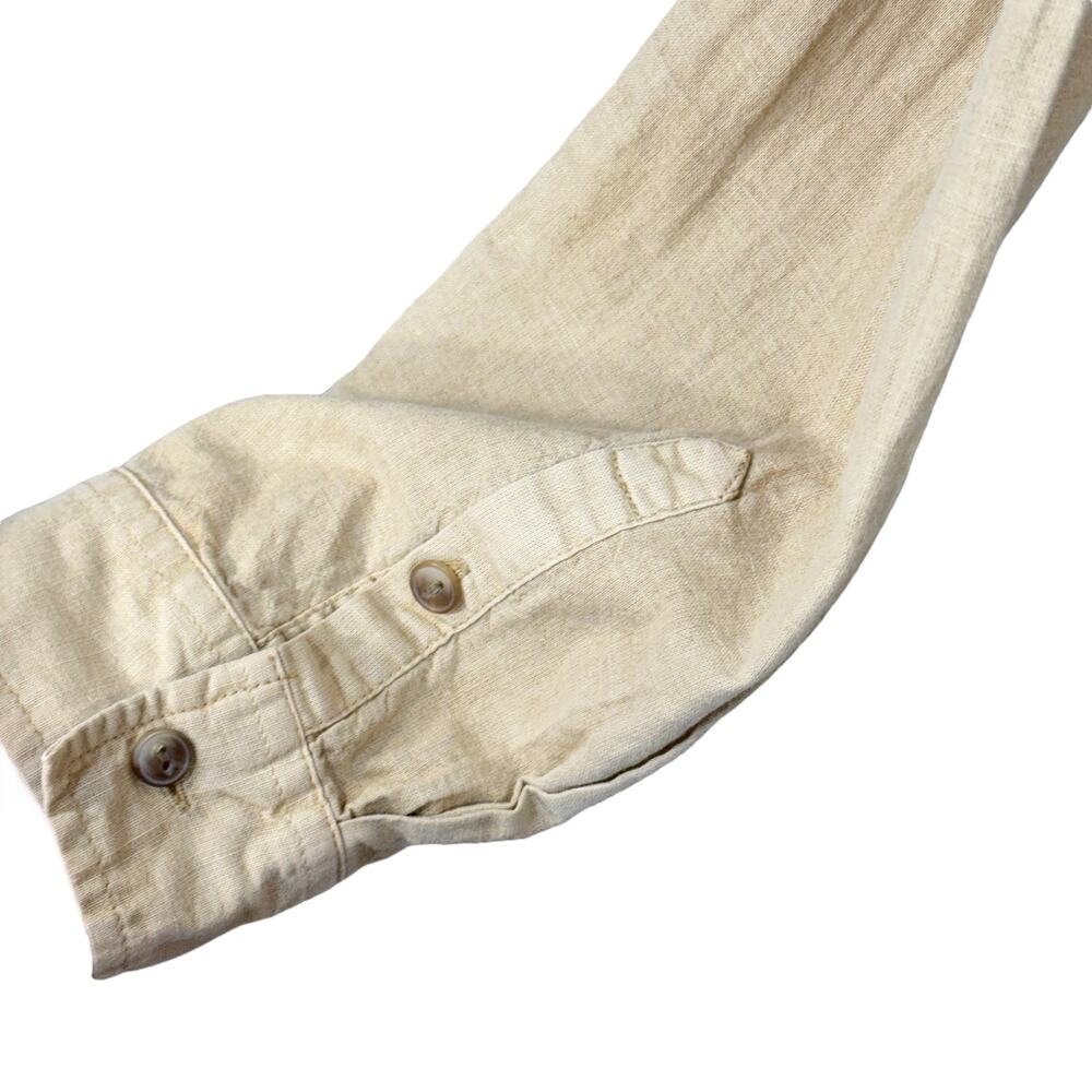 Universal Thread Medium Cropped Top Button-Up Lon… - image 3